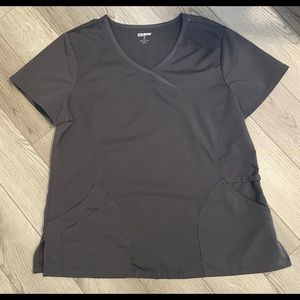 LG Gray Scrubstar Top